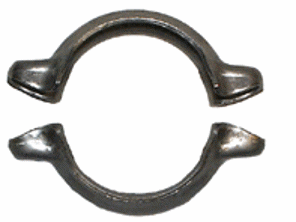 Incrocio di scarico Morsetto per tubi. Porsche 911 1975-89 - 91111118700, 93011118700 - 1621400210