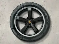 911 (992) Dakar 19/20 pouces, jantes alliage noires et pneus hiver Porsche d'origine - 992044600S