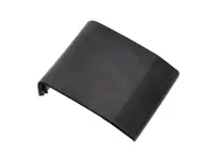 Cubierta del paso de rueda delantero, pequeña, negra. Porsche Taycan - 9J0853818FYOK1, 9J0853817FYOK1