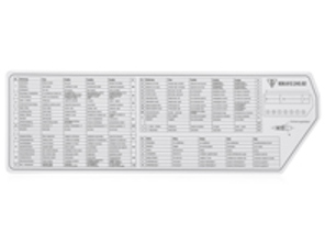 Fusible et relais de la carte composant. Porsche 911 Turbo (1987-88) - 93061224302