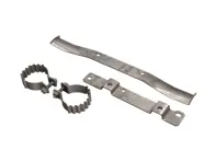 Kit staffe di supporto per scarico in titanio Porsche 997 - 99611312355, 99611312353, 99711123001, 99611322350