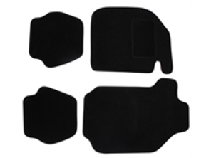 Set tappetini neri. Porsche 911 1969-73 Targa RHD - Guida a destra - P0099