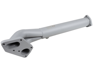 Silencieux d'échappement sport en acier peint en gris. Porsche 911 1975-89 - 93011118300, 92.300, 1620200500, 92.300S, 1620200600, 93011118301 - 92.300, 1620200500