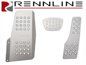 Rennline Aluminium 3 Piece Pedal Set Perforated. Porsche 911/912/930 COUPE Tiptronic - P44.22.11, P442211