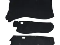 Kofferraumteppich-Set. Porsche 911 73-76 / 911 Turbo 75-76 - 91155104502, 1689500310, 91155104900, 91155105000 - 1689500310