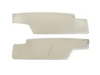 Zonneklepset, Ivoor. Porsche 914 1970-76 - 91473104312, 91473104412