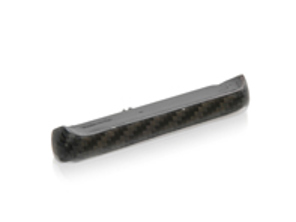 Bande de couverture de tableau de bord, Centre, Carbone. Porsche 996 RHD - 99655299802