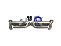 Echappement avant X-Pipe DesignTek avec interrupteur valvetronic Porsche 991 S 3.8L - 115280-04, 99111133105, 99111133107, 99111133104, 99111133106