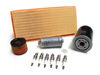 Service-Wartungskit für Porsche 911 1978-80 180 PS Kleines Kit Öl, Luftfilter, Zündkerzen und mehr - 93010776403, 93011019600, 91111018502, 93011340100, 90012311830, 99917016290, 00004400204