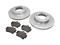 Bremsbeläge und Bremsscheibenpaket VORN Porsche 987 Boxster / 987C Cayman - 98735140101, 98735140201, 98735193903