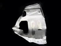 Hitzeschild des Nachschalldämpfers. Porsche 970 Panamera >>2013 - 97050455702, 97050455802