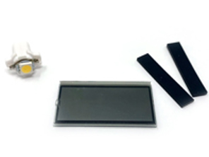Vervangend LCD-scherm voor de digitale klok. Porsche 944 89-91 - 9446419130001C
