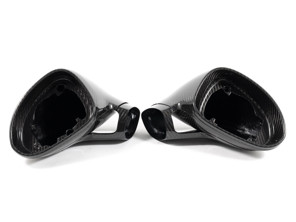 Rennline LHD Sport Design Mirrors Carbon Fibre. Porsche 991 / 981 - 99173162900G2L, 99173163000G2L, 99773172900G2L, 99773173000G2L, 99773163100G2L, 99763196200G2L