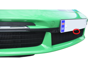 Ensemble de calandre en acier inoxydable pour pare-chocs avant ZunSport. Porsche 992 Turbo / Turbo S FDC - ZPR92820, ZPR92820B, ZPR92820, ZPR92820B