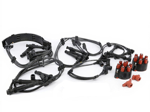 Ignition Kit HT Leads, Rotor Arms, Distributor Caps Porsche 964 - 93060291901, 93060290202, 96460201700