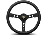 Steering wheel prototipo - black / black leather - Momo