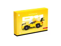 Set de construcción Plus-Plus Porsche 911 GT3 RS, amarillo competición. - WAP0400060SGT3