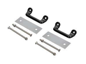 Barra di fissaggio per kit rivestimento, metallo, nero. Porsche 911/356/924/944/928 - 90155580120, 477885761, 477885761A - A167588774, 1689550200