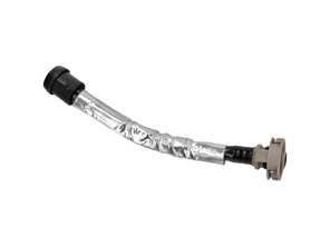 Tubo di sfiato del liquido di raffreddamento, posteriore. Porsche 958 Cayenne / 95B Macan / 970 Panamera 3.0L Diesel 2011-18 - 95810631401, 95810631400