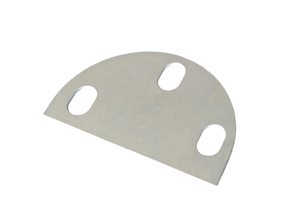 Plaque de renfort de loquet de porte. Porsche 356 B/C T2 - 64453171300