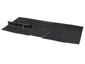 Section de plancher de batterie avec support. Porsche 356B T6 / 356C - 64450103706, 1682701500, PP102, P102 - 1682701500