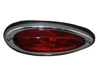 Blinker hinten, Rot. Porsche 356 USA - 1695300170, 64463140300, 64463140400, 1695300180