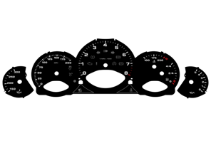 仪表盘组，手动 - MPH。保时捷 997.2 - 9764121004 - F9764121004MPS
