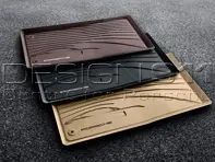 Rubber Interior Floor Mats. Porsche 971 Panamera LHD - 9710448001E0, 9710448003G0, 9710448004H0