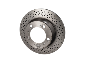Rotor de disque de frein arrière. Porsche 996 / 997 (numéro de pièce d'origine 99635240104) - 1663201107, 99635240103, 99635240104, 99635240105