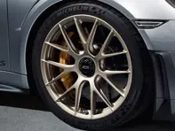 Jantes alliage 20/21' 911 GT2 RS Magnésium Or blanc métallisé Original Porsche - 99136216383OH9, 99136216884OH9