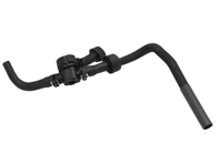 Manguera de refrigerante de la caja de cambios Tiptronic con válvula de calefacción y alimentación. Porsche 958 Cayenne 4.8L 2010-17 - 95810654902