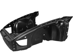 Partie avant de la carrosserie, modèle F LWB. Porsche 911 69-73 - 1680501400, 591020, 91150100523, 91150100524 - DAN50100523, DAN50100524, 1680501400