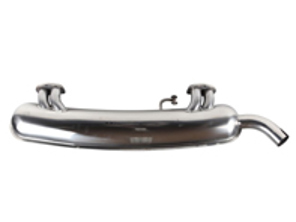 Marmitta di scarico / scatola posteriore del silenziatore. Porsche 912E 1976 - 92311101304, 1620613100, 92.410S - 1620613100