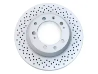 Rotor de disco de freno, Trasero. Escudo estándar Z. Porsche 993 (pieza OE No 99335204102) - 460.1522.20, 99335204102 - 460.1522.20