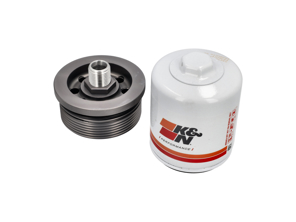 Spin off adattatore filtro olio con filtro olio K&N per motori MY97-08 - 3609402061 - HP-1007