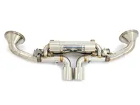 Pot d'échappement sport valvetronic en Titane pour Porsche 992 GT3 - Designtek - 9GT251052F, 9GT251052D, 9GT251052H