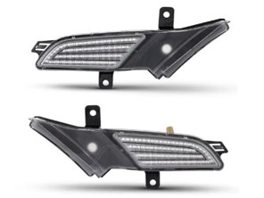 带透明镜片的顺序 LED 侧转向灯。保时捷卡宴 957 - 95563103500, 95563103600, 95563103501, 95563103601, 958949101, 958949102