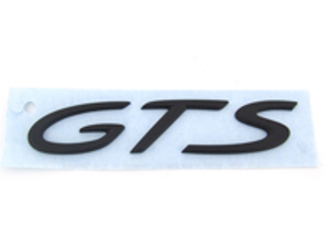 Stemma del cofano posteriore GTS, nero. Porsche 958 Caienna - 95855967530