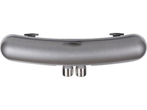 Pot d'échappement / pot arrière silencieux . Porsche 911 1964-73 Sortie 2 IN / 2 OUT 76mm - 1620610000, 92.520DUAL, 92520DUAL, 91111102500, 91111102505, 91111102501 - 92.520DUAL, 1620610000