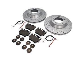 REAR Brake Pads and Brake Disc Package. Porsche 996 GT3 2003>> Textar - 9975140990, 99735141090, 99635194800, 99761267700, 99635208602