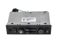 Interruttore di controllo riscaldamento/ventilazione LHD, nero. Porsche 964 C2 / C4 senza aria condizionata - 964659045001DB, 9646590450101C, 964659045X1DB, 964659045AX01C, 964659045AU01C