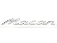 MACAN - Stemma posteriore cromato per Porsche 95B Macan - 95B853675F