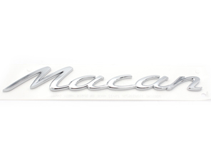 MACAN - Stemma posteriore cromato per Porsche 95B Macan - 95B853675F