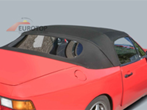 Complete cabriolet hood with clear rear screen. Porsche 944 / 968 - 941561901101, 941561901102, 941561901103, 941561901107, 941561901301, 941561901303, 941561901304, 941561901102XW, 941561901102XW, 941561901103ZL, 941561901105YH, 94156190110A03, 941561901107JW, 941561901105XF, 94156190110B39