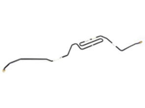 Power steering return line. Porsche 987.1 Cayman RHD - 98734765004, 98734765003