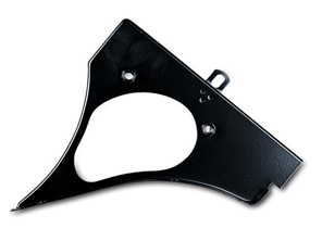 Piastra di copertura del condotto del motore, posteriore destra. Porsche 911/914/964 - 91110603600 - 1682601980, 591191-2, PS6859