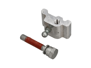 Piastra filettata per cavo di tensione del cofano cabriolet. Porsche 986 Boxster 1997-04 - 98656191700, 98656131700, 98656181900