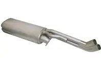 Marmitta di scarico / scatola posteriore Silenziatore. Porsche 930Turbo 1978-82 - 1620608200, 92204S, 92.204S, 93011103704, 93011103700, 93011103712 - 92.204S, 1620608200