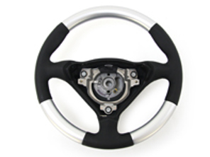 Volant avec poignée en alliage. Porsche 993 / 996 / 986 Voitures manuelles - 99634798328A28, 99634798329A28