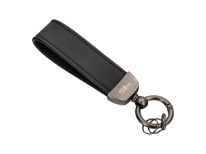 Portachiavi in pelle di Ninemeister - 99002830BLACK, WAP0500900E, WAP0500920E, WAP0500950E, WAP0500100MGT3, WAP0503800PSAB - 9MKEYRINGBLACK, 9MKEYRINGRED, 9MKEYRINGGREY